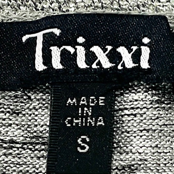 TRIXXI: Sparkly Wrap-style Cocktail Dress (Mini): Size Small - Picture 7 of 9